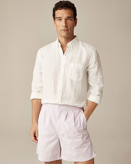 Slim Baird McNutt Irish linen shirt | J. Crew US