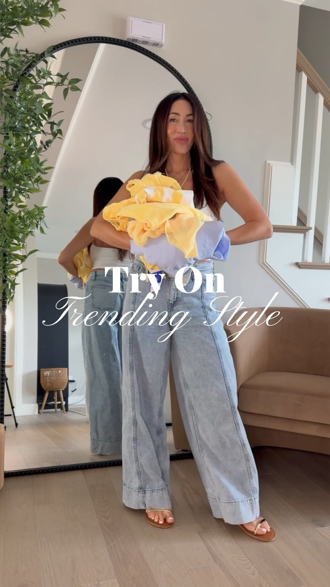 Target new arrivals try on haul! I’m loving buttery soft yellow.

Wearing small in swimsuit
Wearing XS in maxi and shirt
Wearing small in mesh pants
Target style 

#LTKSaleAlert #LTKSeasonal #LTKStyleTip