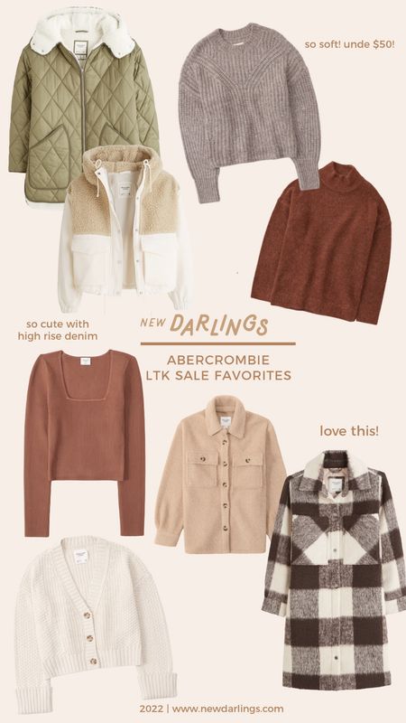 Abercrombie sale picks - cozy outfit ideas - cozy gift ideas - winter coats 

#LTKGiftGuide #LTKHoliday #LTKxAF