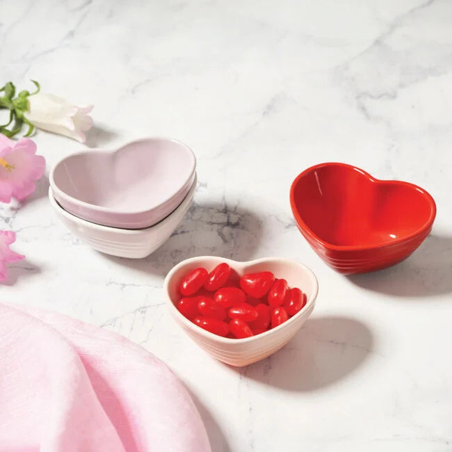 Mini Heart Pinch Bowl Set | Le Creuset