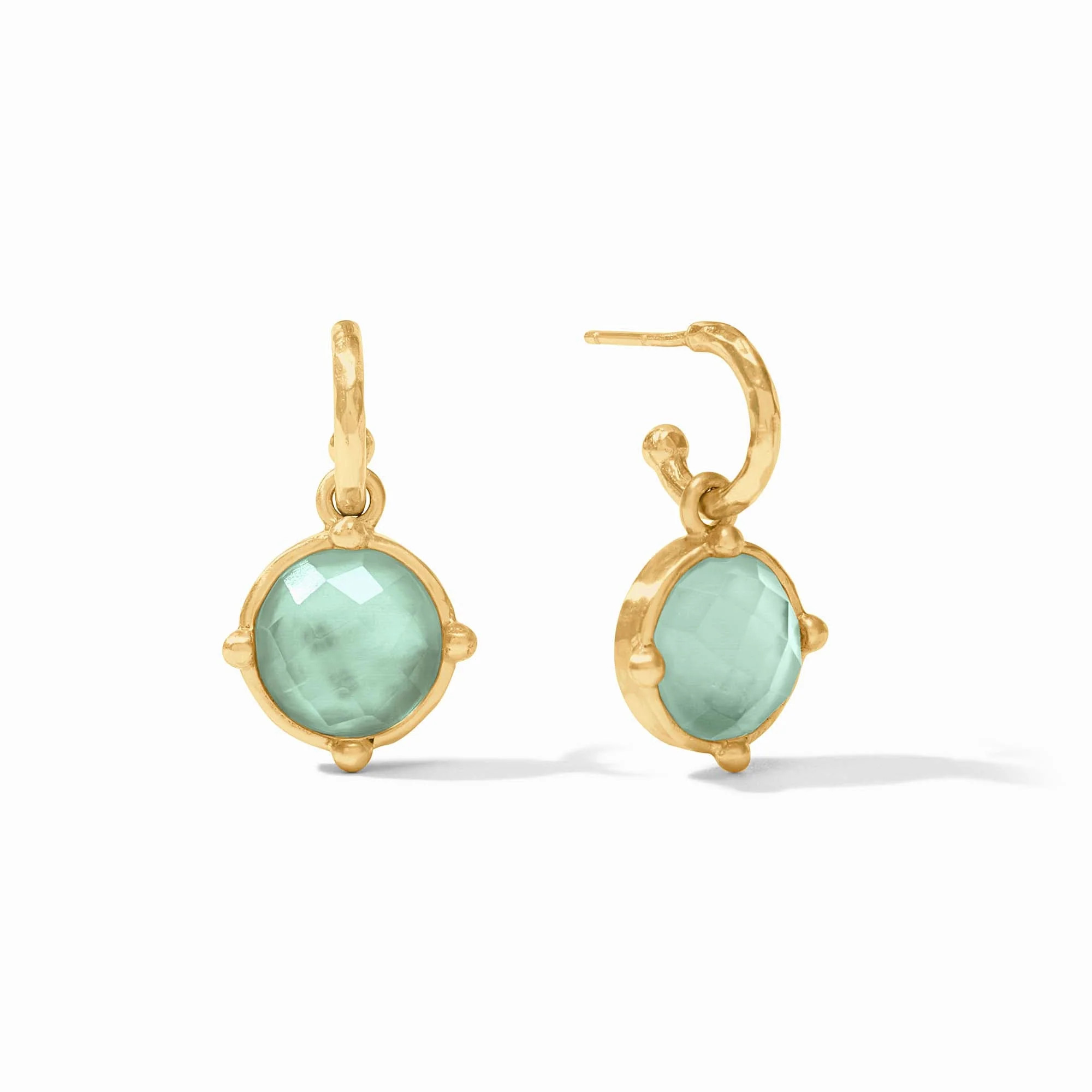 Honeybee Hoop & Charm Gold Earring | Julie Vos | Julie Vos