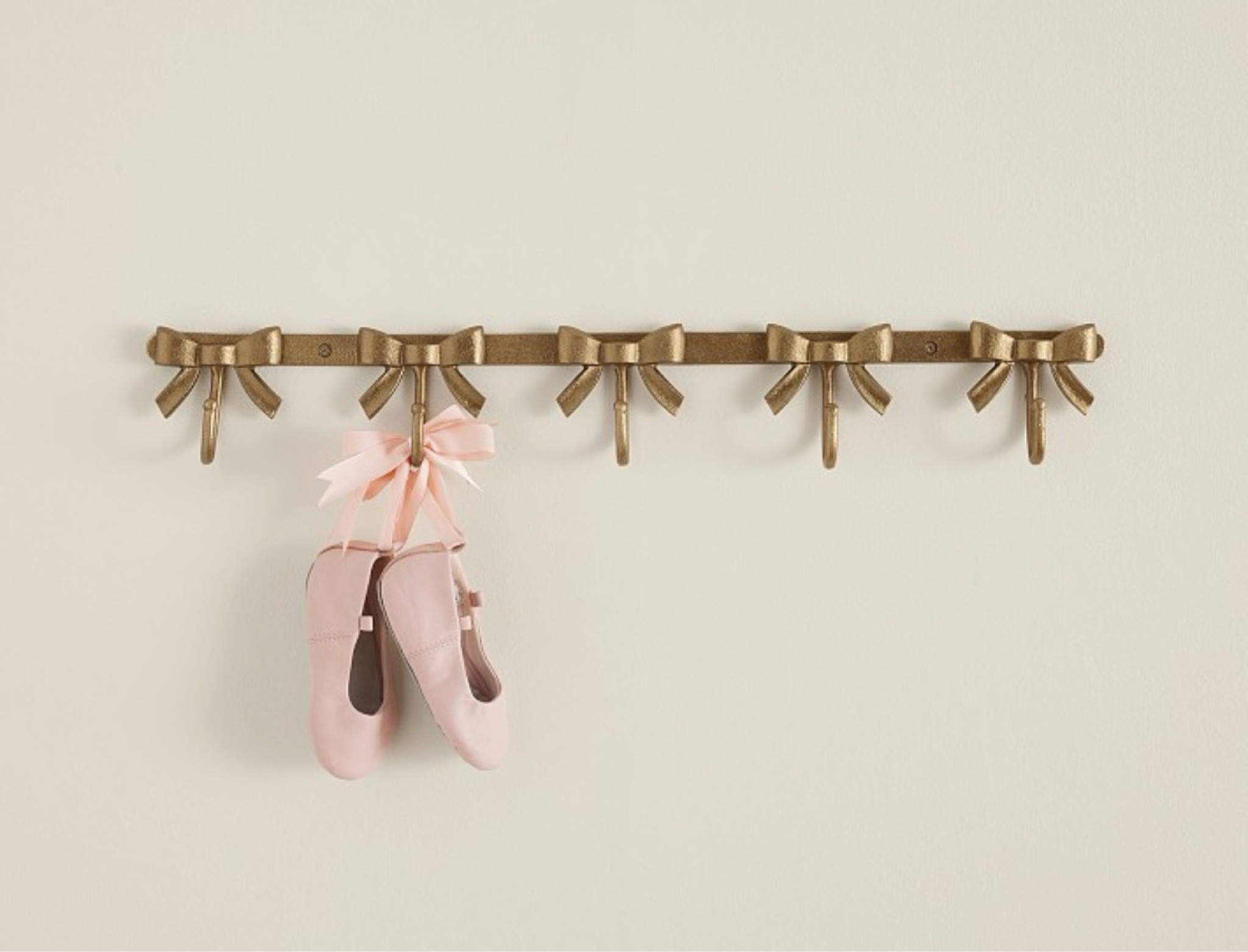 Bow aesthetic bedroom hooks! 

#LTKFamily #LTKHome
