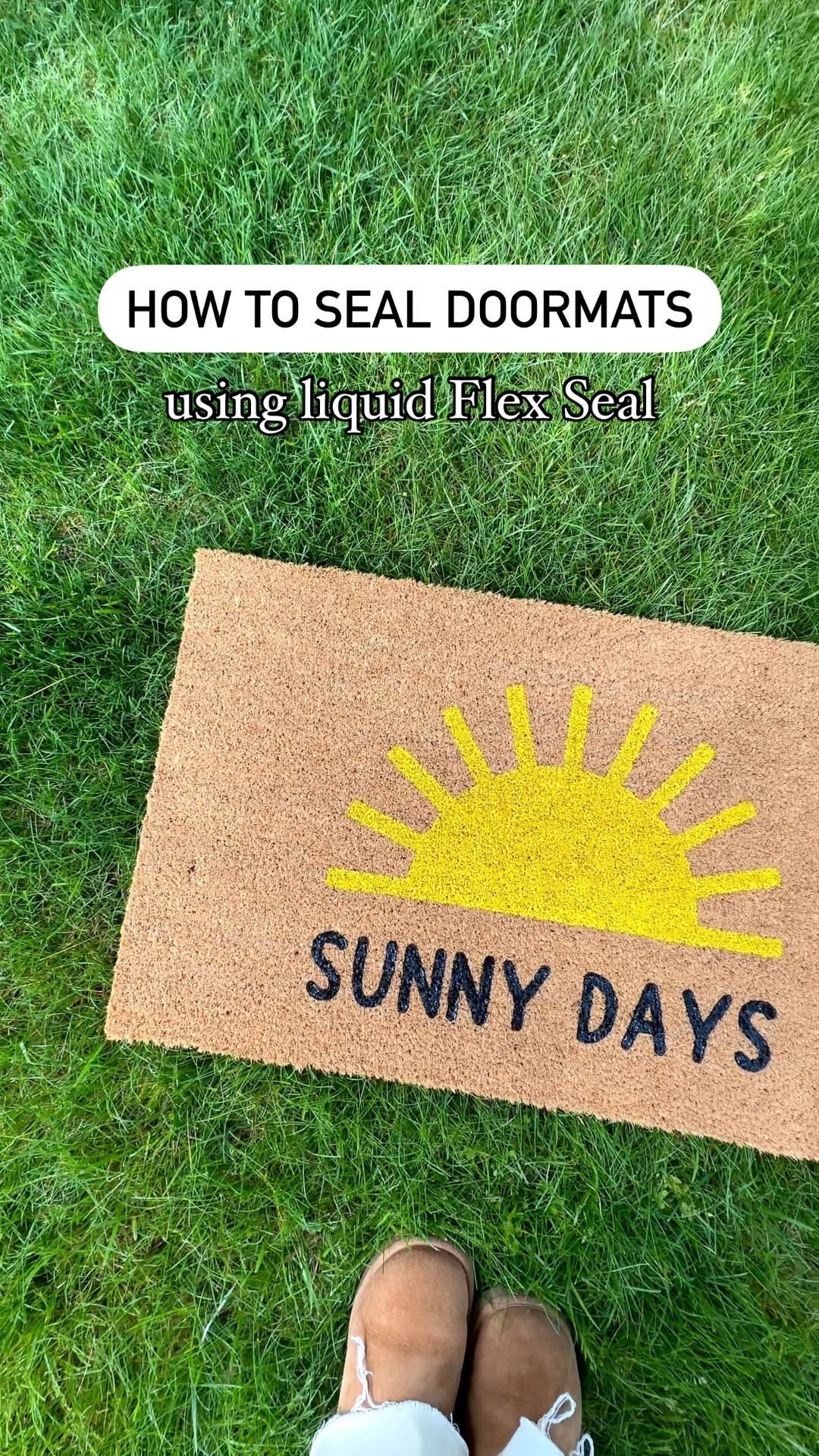 How to Seal Doormats and Make Them Long-Lasting! 😱

#LTKVideo #LTKU #LTKSeasonal