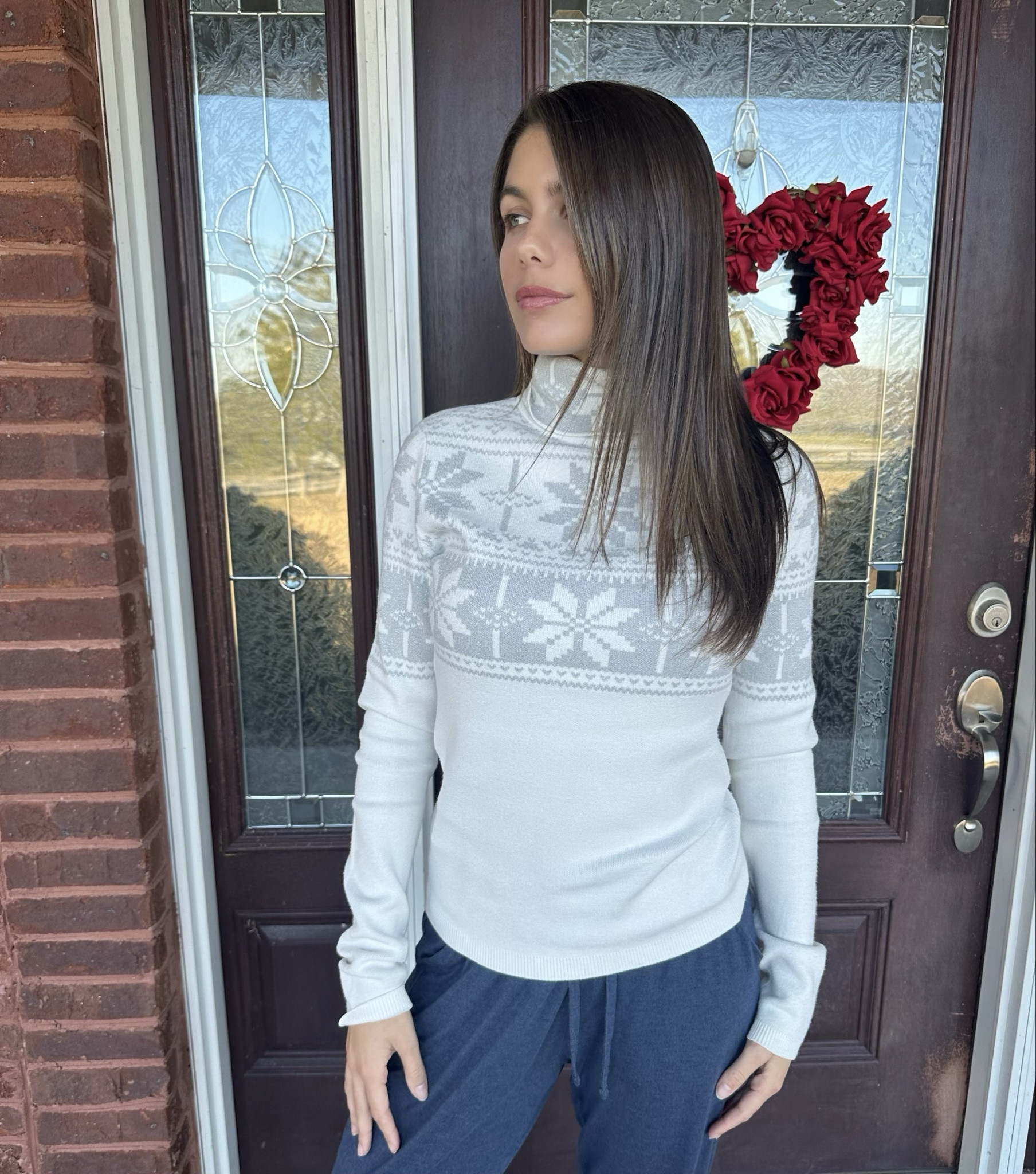 Coziest winter sweater ❄️☁️

#LTKSeasonal