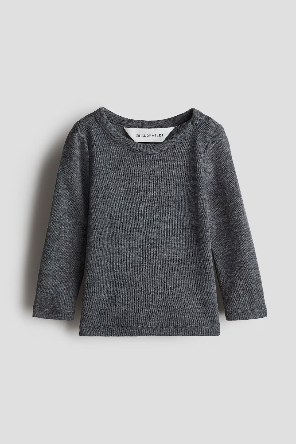 Wool Jersey Shirt | H&M (US + CA)