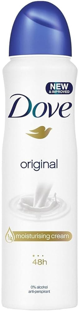Dove Original AntiPerspirant Deodorant 150ml Pack of 2 | Amazon (US)