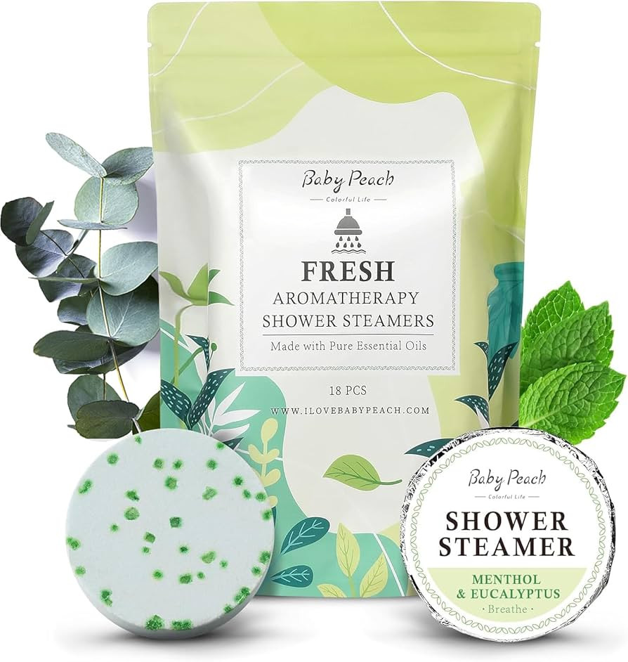 Shower Steamers Aromatherapy 18 Pack -Christmas Gifts Stocking Stuffers, Home SPA & Self Care, St... | Amazon (US)