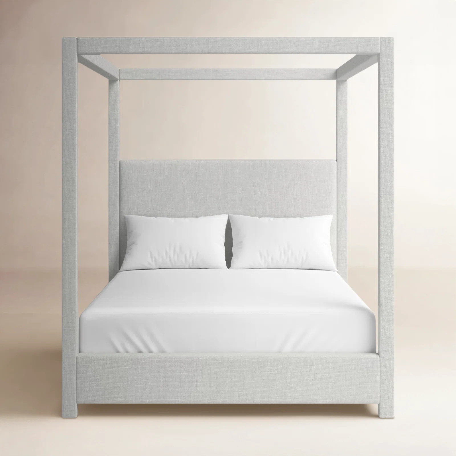 Upholstered Canopy Bed | Birch Lane