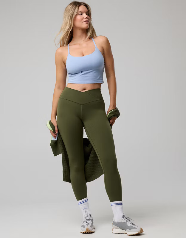 OFFLINE By Aerie Real Me High Waisted Crossover Legging | Aerie