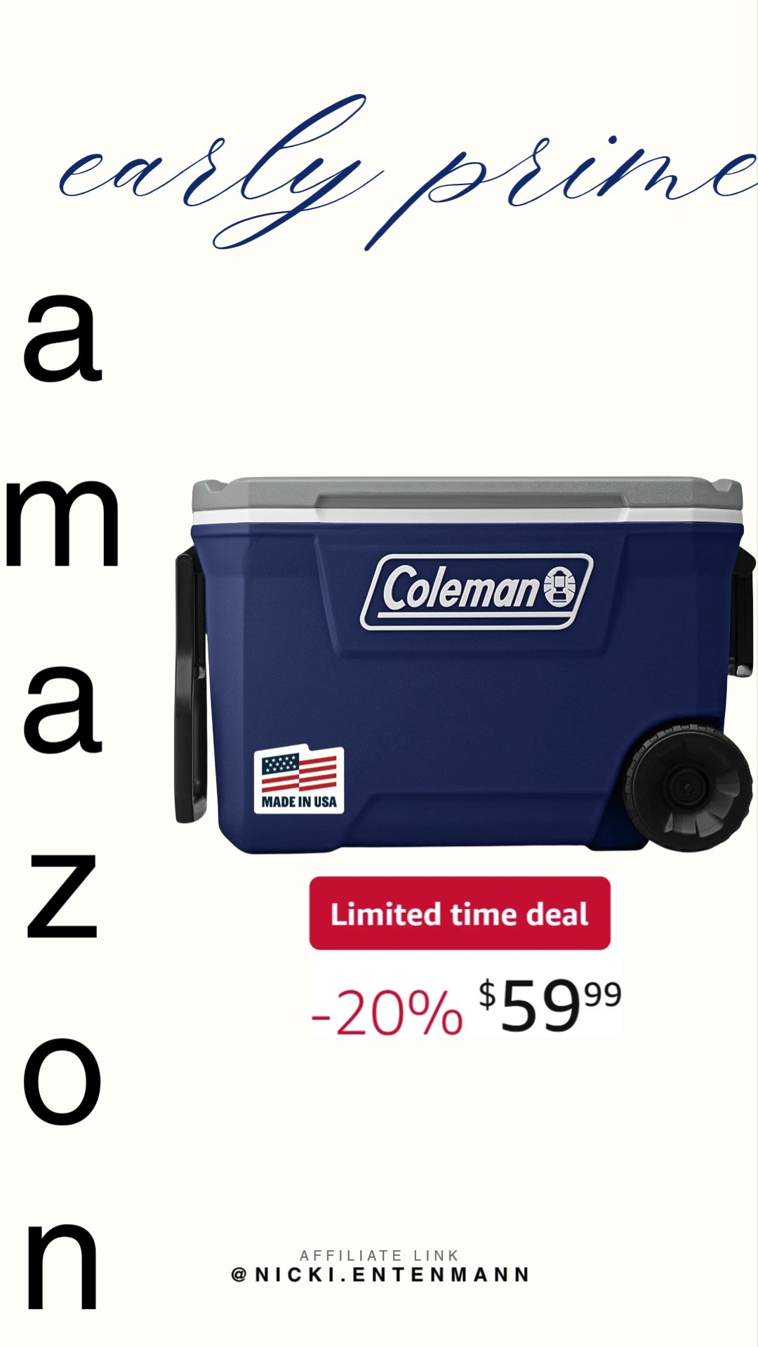 Coleman’s Classic Series rolling cooler keeps drinks icy and adventures easy. With durable insulation and smooth wheels, it’s the ultimate sidekick for summer fun and outdoor escapes. 🧊🎉🛞  

#Coleman #cooler #portablecooler #rollingcooler #outdoorgear #camping #picnic #beachday #travel #summerfun 

 #LTKHome #LTKSaleAlert #LTKTravel