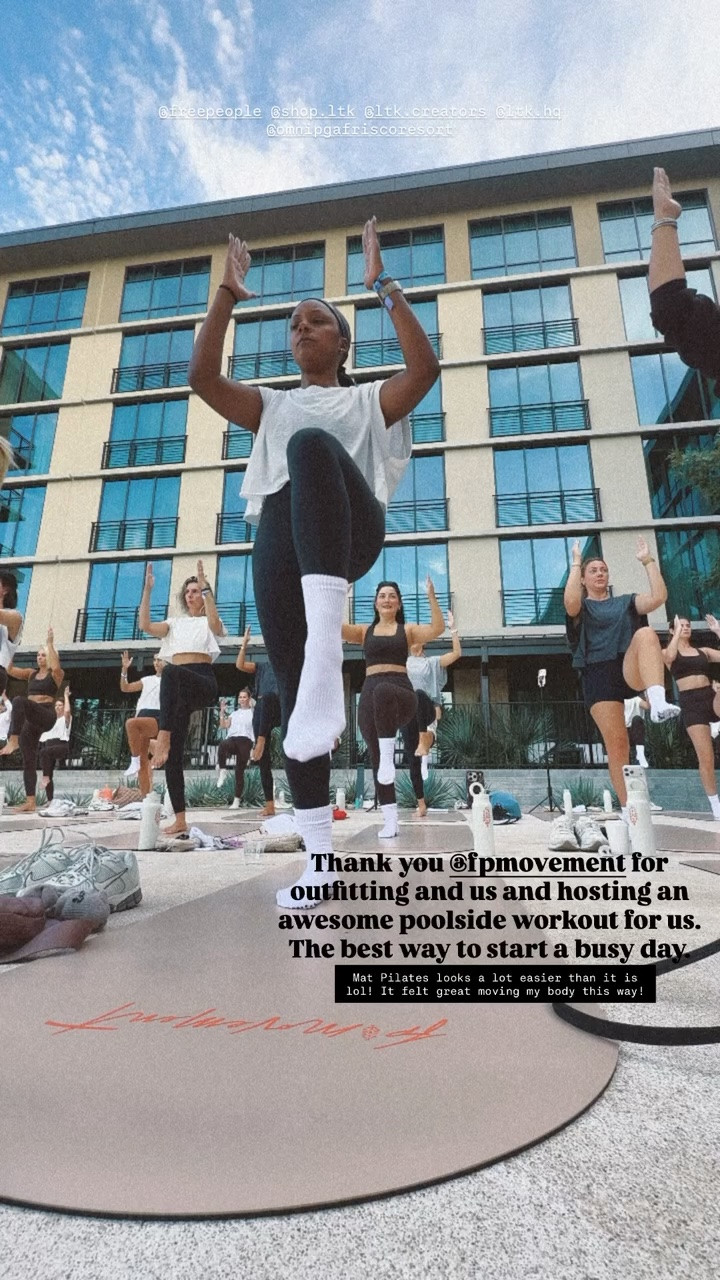 Free People Movement hosted an amazing workout and outfitted us with some incredible pieces for the morning

#LTKCon #LTKActive #LTKfitnessgoals
