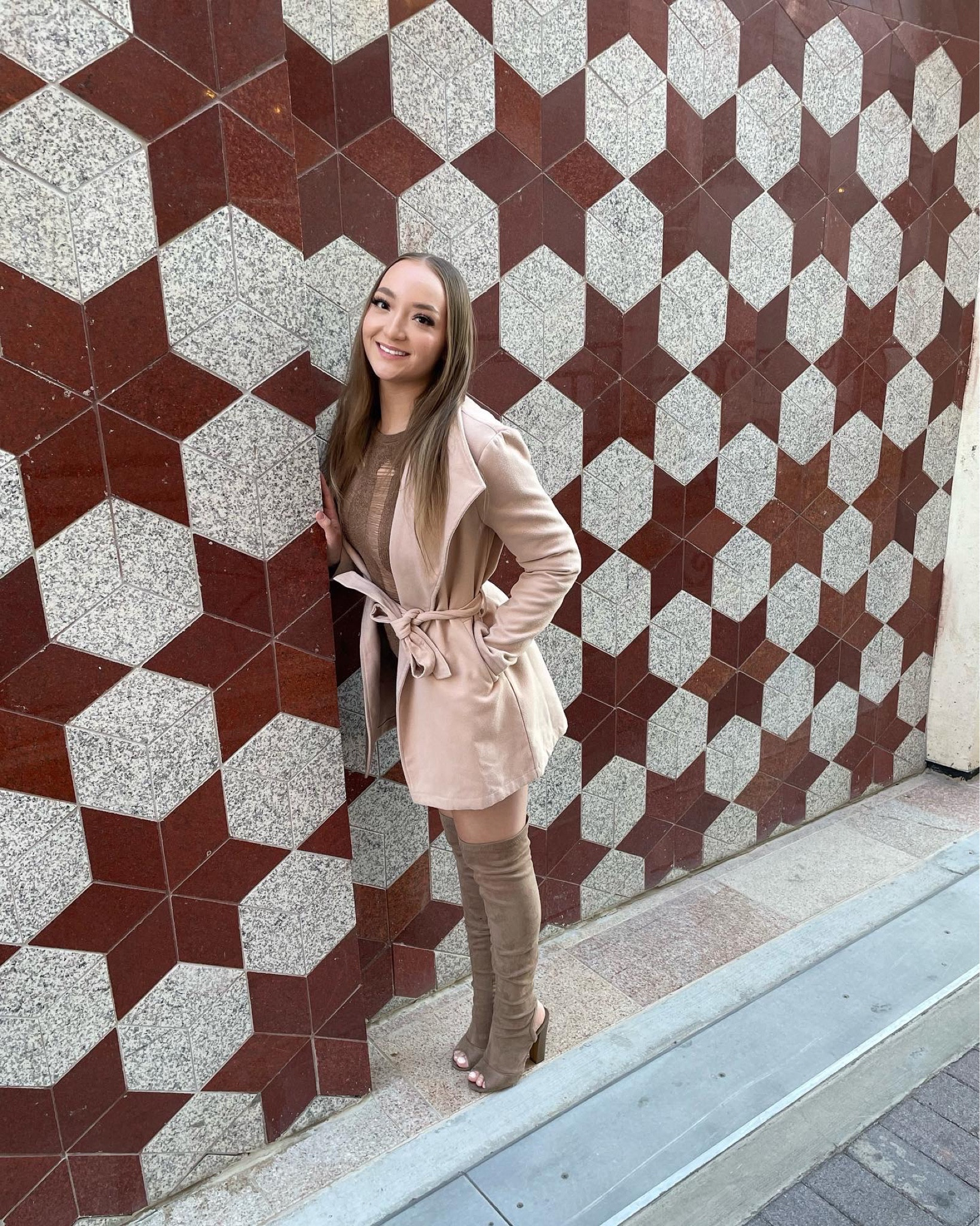 Tan pea coat ! Spring outfit 
size M 




#ltkspring coats , spring outfit inspo , spring time dress, spring time shirt , brown boots , brown knee high boots , open toe boots , spring 2023 , summer 2023 , amazon finds , amazon jackets

#LTKstyletip #LTKunder50 #LTKSeasonal