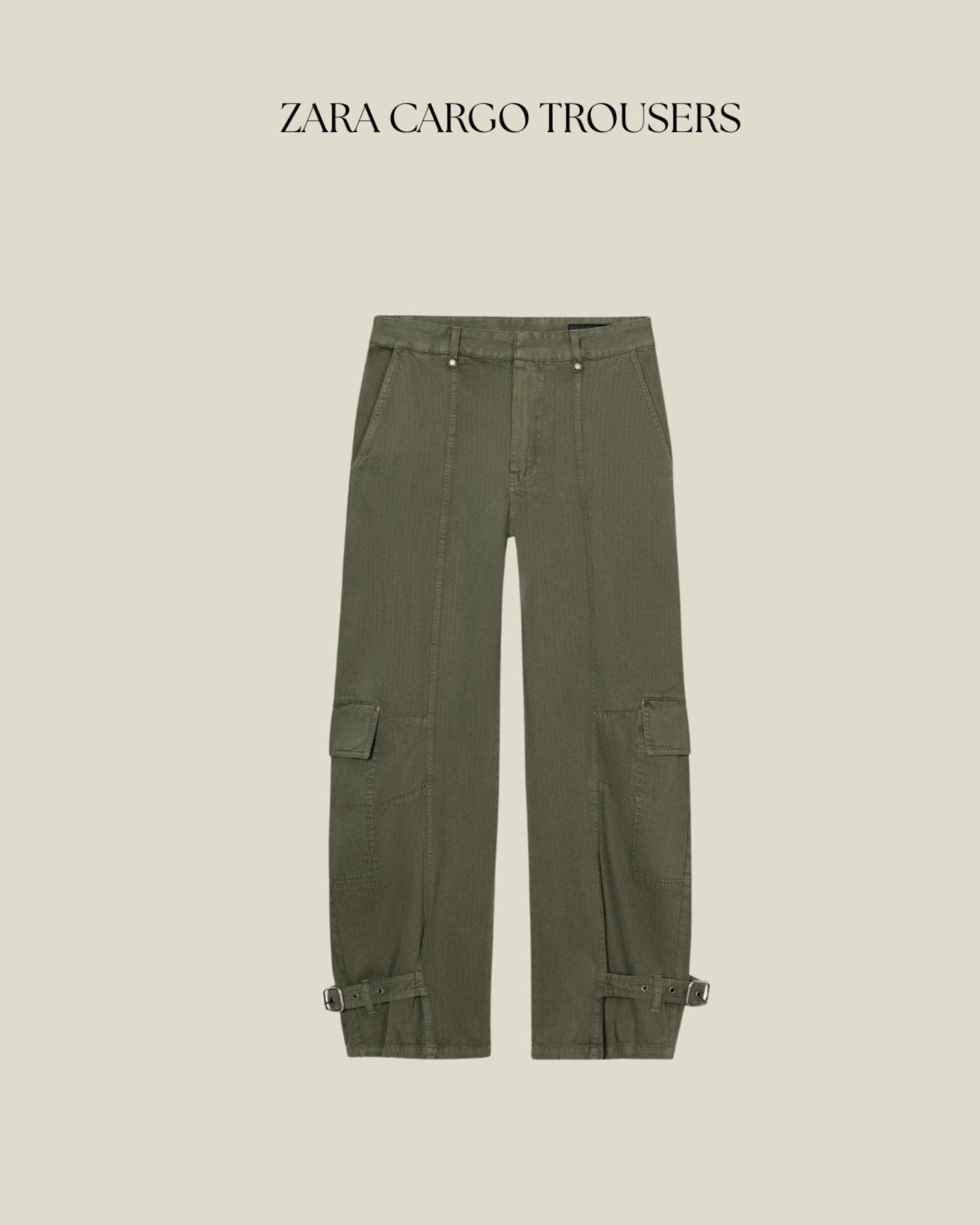 Pick of the day - Zara cargo trousers