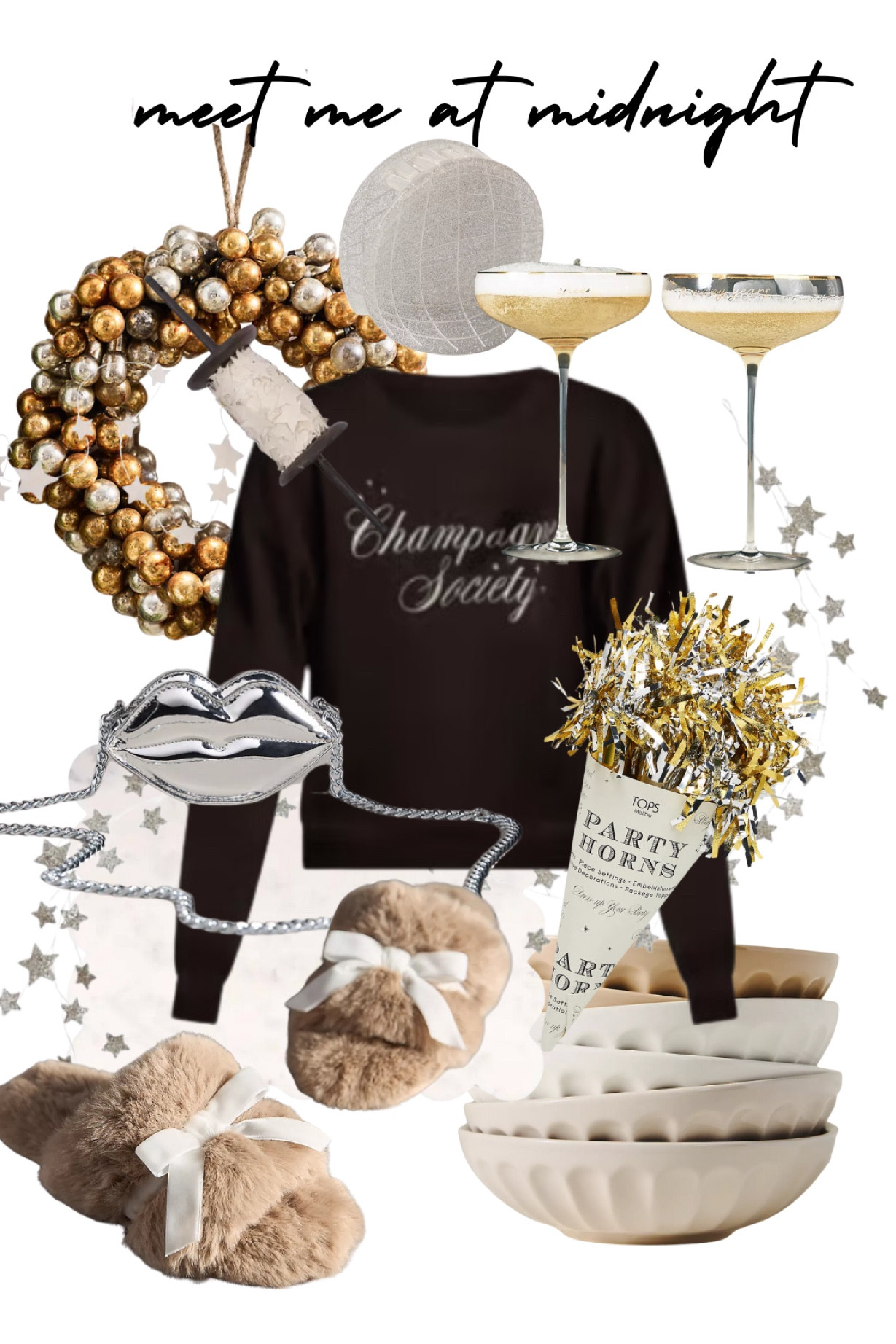 Meet me at midnight 🪩 NYE essentials 

#LTKSeasonal #LTKStyleTip #LTKHoliday