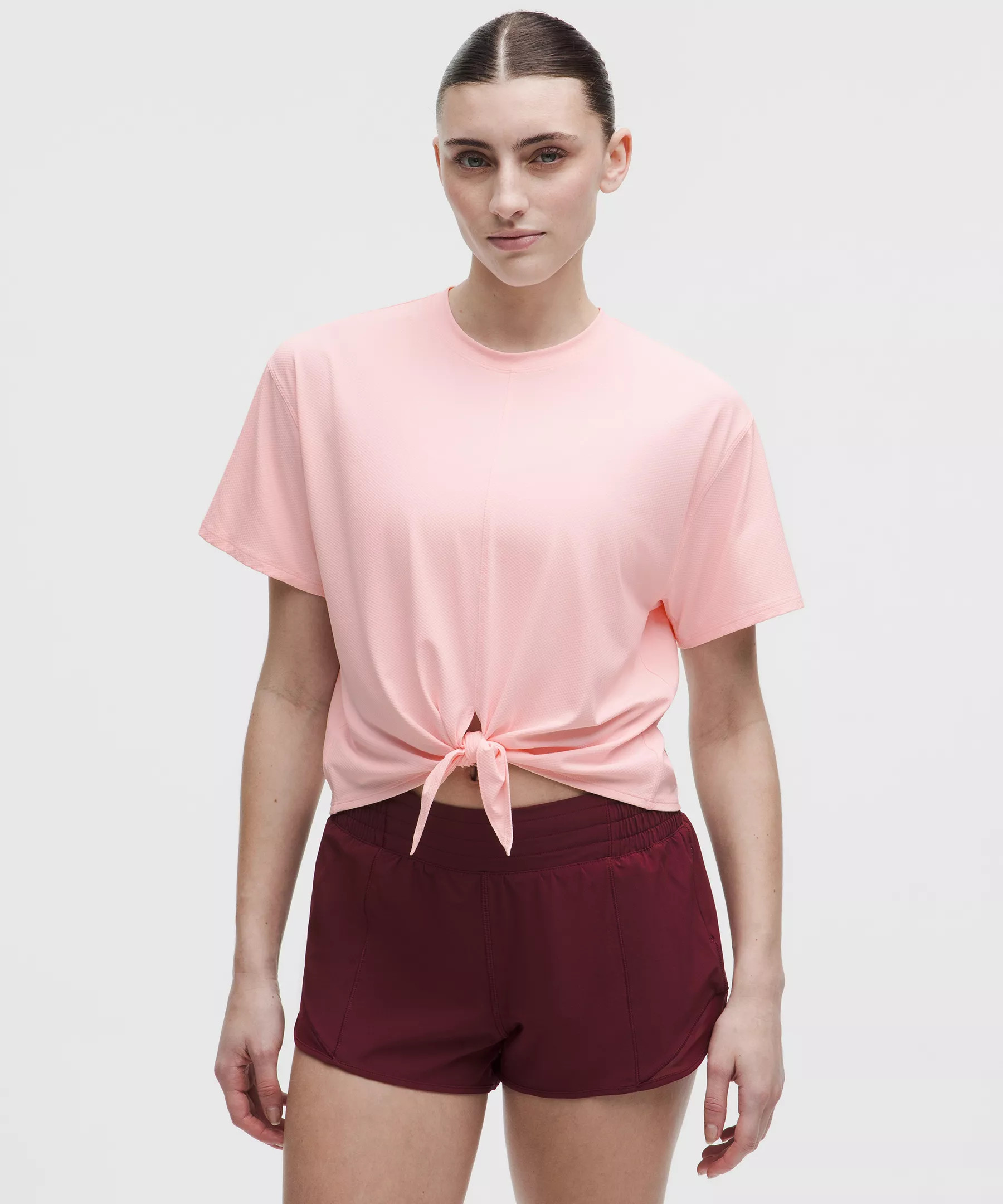 All-Sport Tie-Front Short-Sleeve Shirt | lululemon (CA)