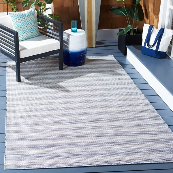 Hampton HTN-231 Blue (M) Outdoor Area Rug | Rugs Direct