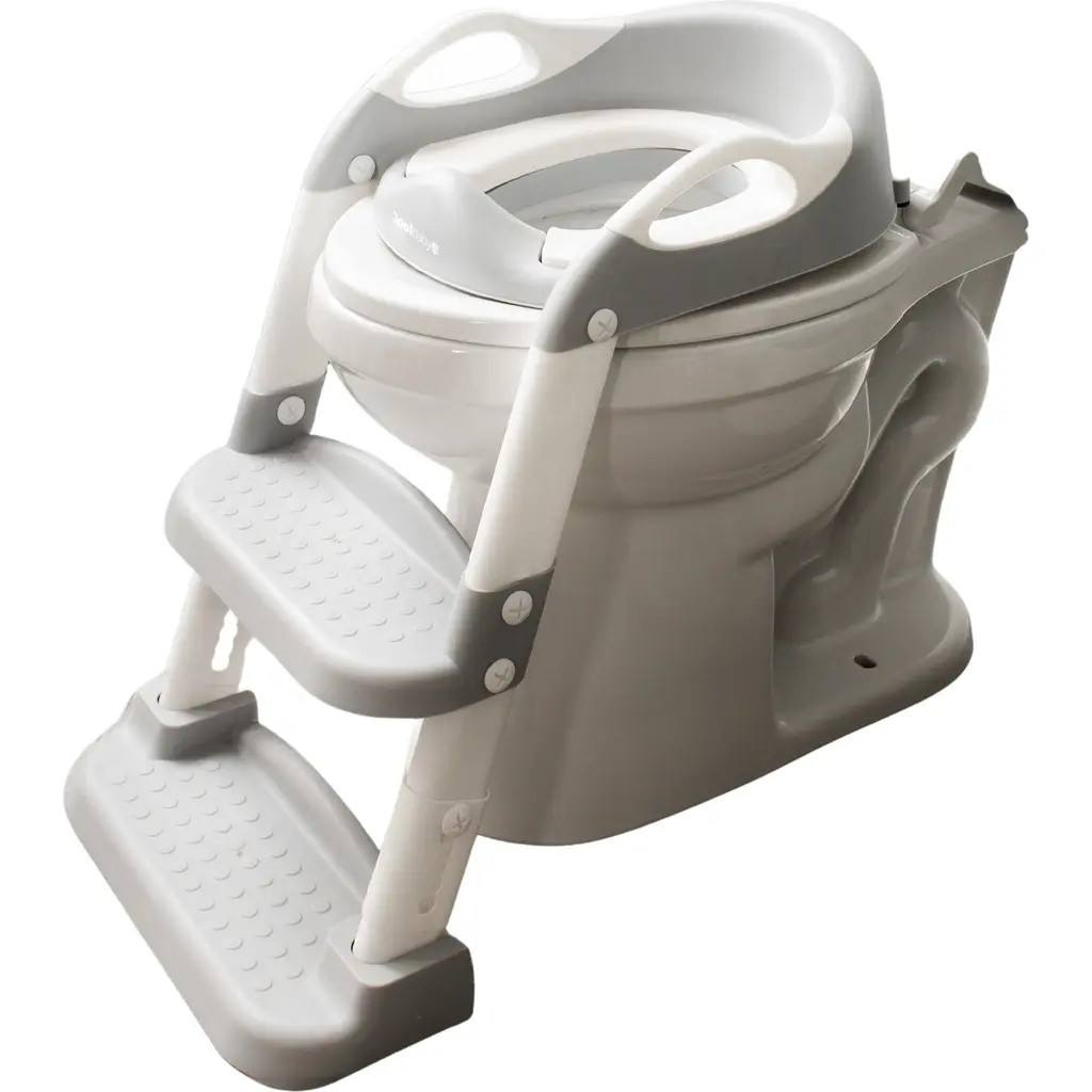 Jool Baby Potty Training Seat with Step Ladder in Gray at Nordstrom | Nordstrom