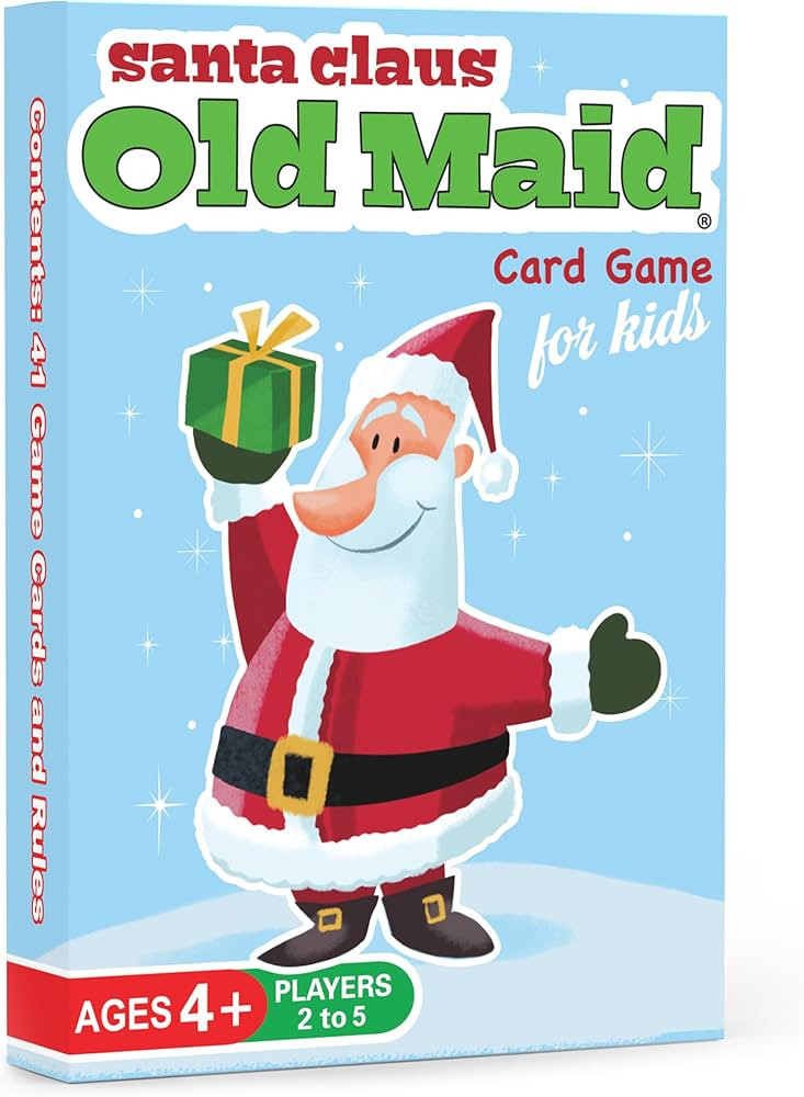 Santa Claus Old Maid – A Fun Christmas Game for Kids Ages 4+ | Classic Card Game with an Adorab... | Amazon (US)