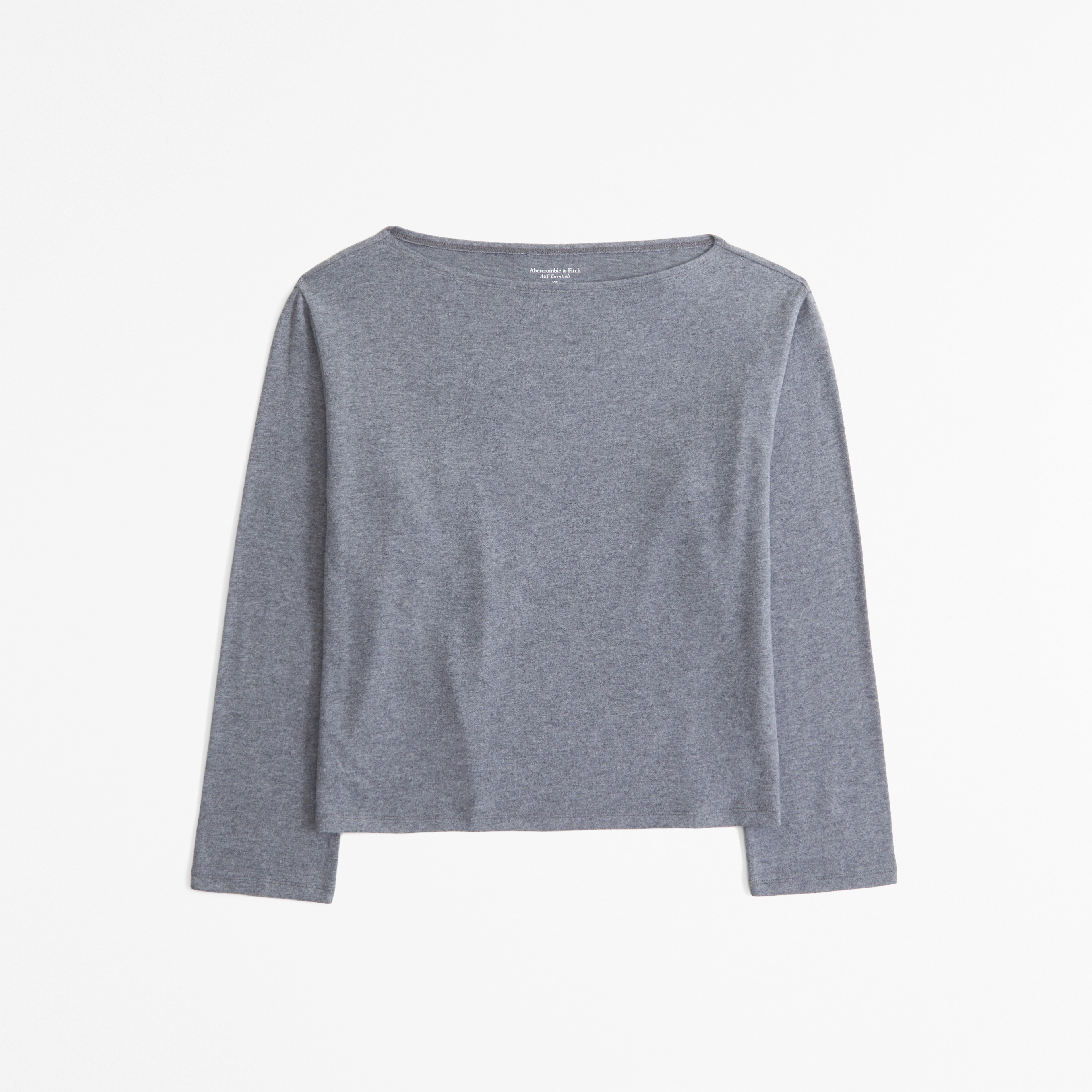 Long-Sleeve Cozy Lounge Knit Tuckable Slash Tee | Abercrombie & Fitch (US)