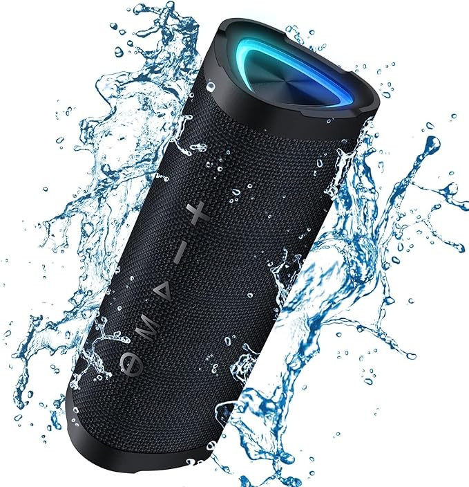 Vanzon Bluetooth Speaker, V40 Portable Bluetooth Speaker, IPX7 Waterproof Wireless Speaker with 2... | Amazon (US)