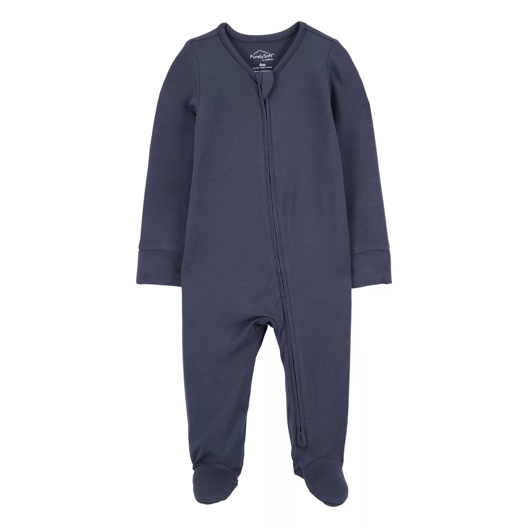 Baby Boy Carter's Zip-Up PurelySoft Sleep & Play | Kohl's