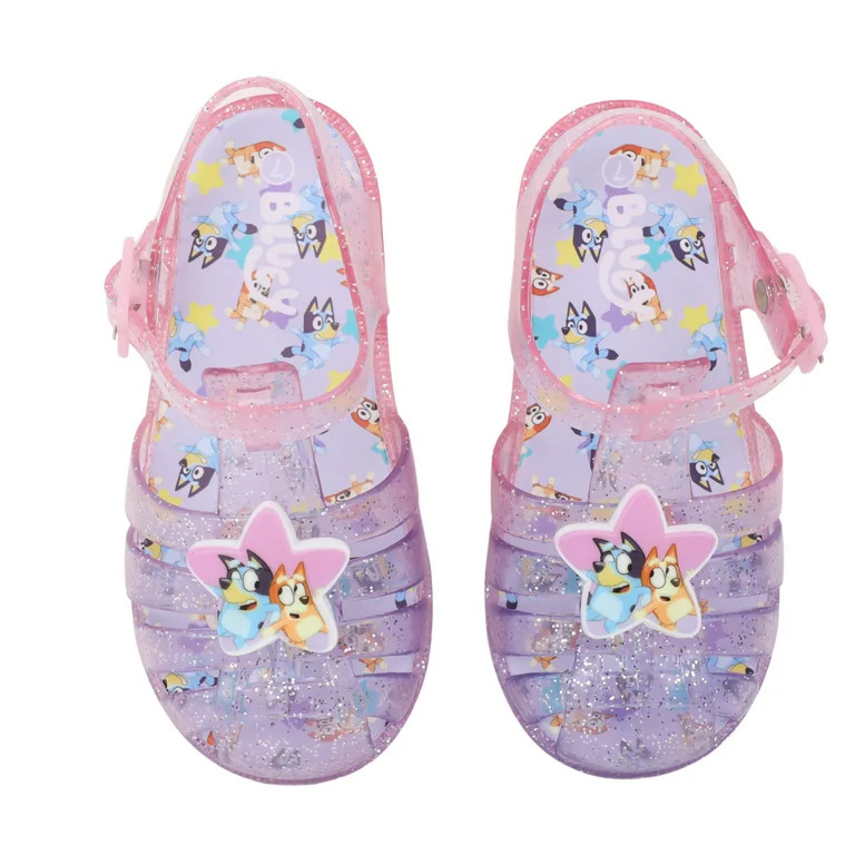 Bluey Toddler Girls Ombre Jelly Fisherman Sandal | Walmart (US)