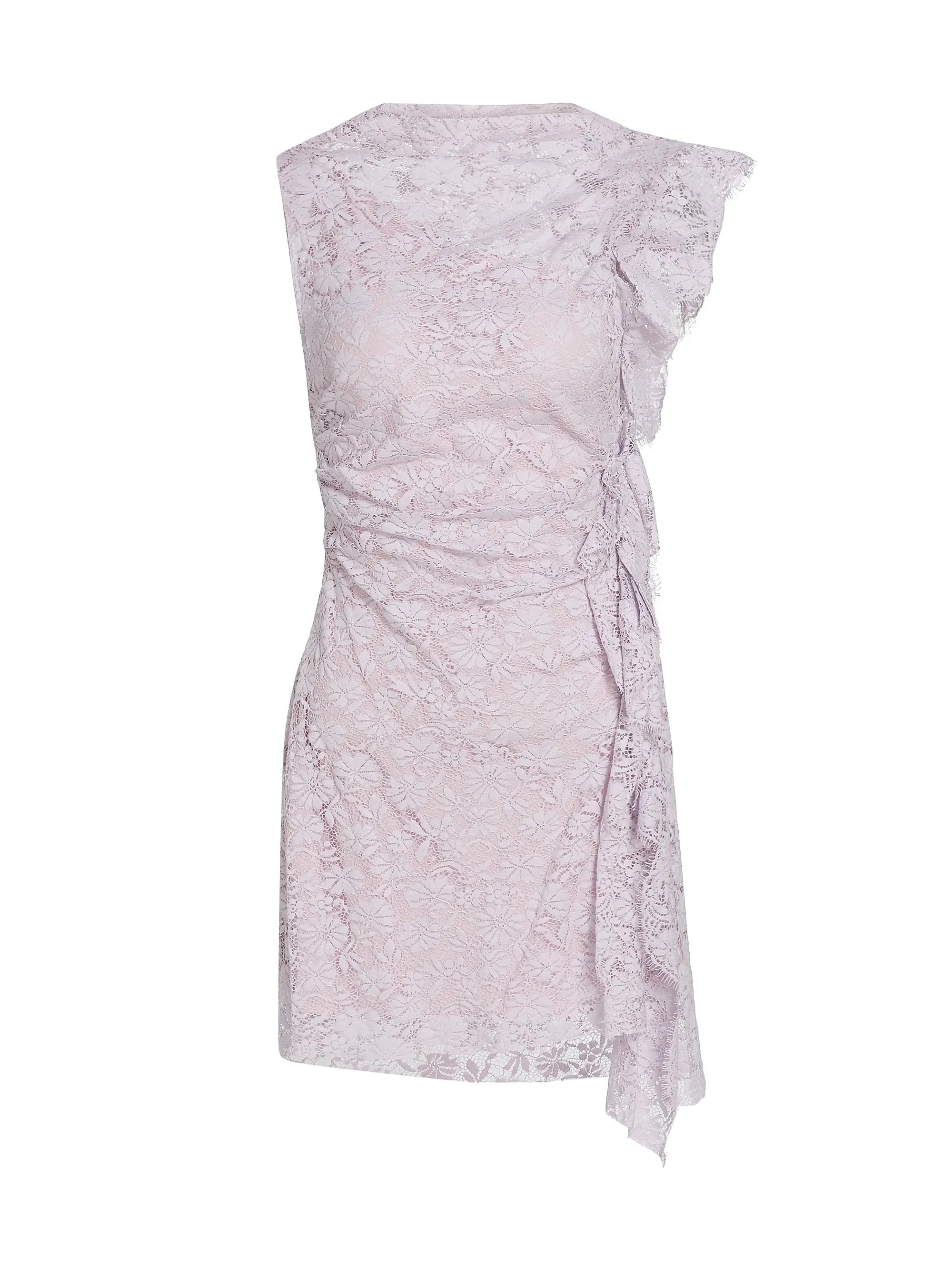 Astra Floral Lace Cotton-Blend Minidress | Saks Fifth Avenue