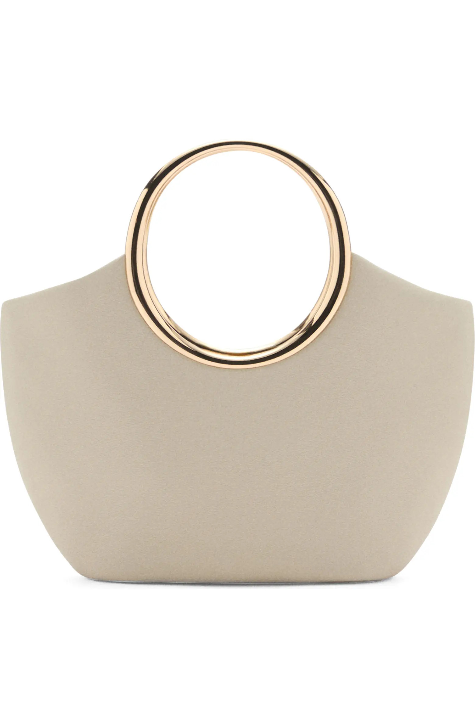 MANGO Faux Leather Bracelet Handle Bag | Nordstrom | Nordstrom