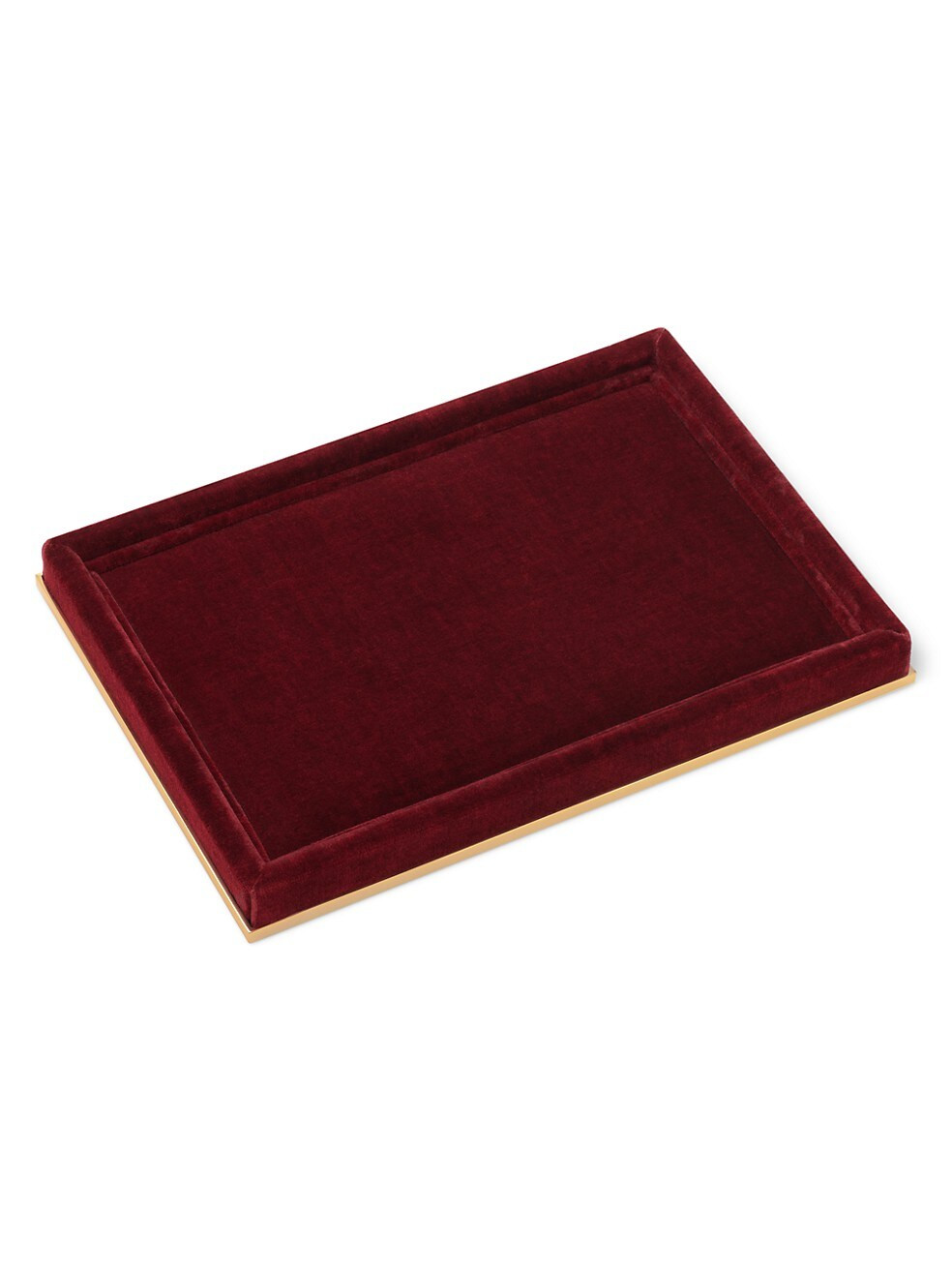 AERIN Valentina Velvet Rectangular Tray | Saks Fifth Avenue