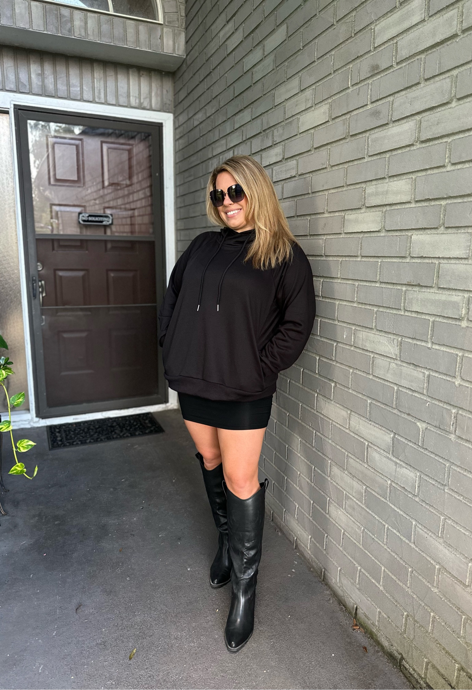 I loved this fun and funky outfit I paired with a oversized sweater and boots.

#LTKStyleTip #LTKSeasonal #LTKMidsize