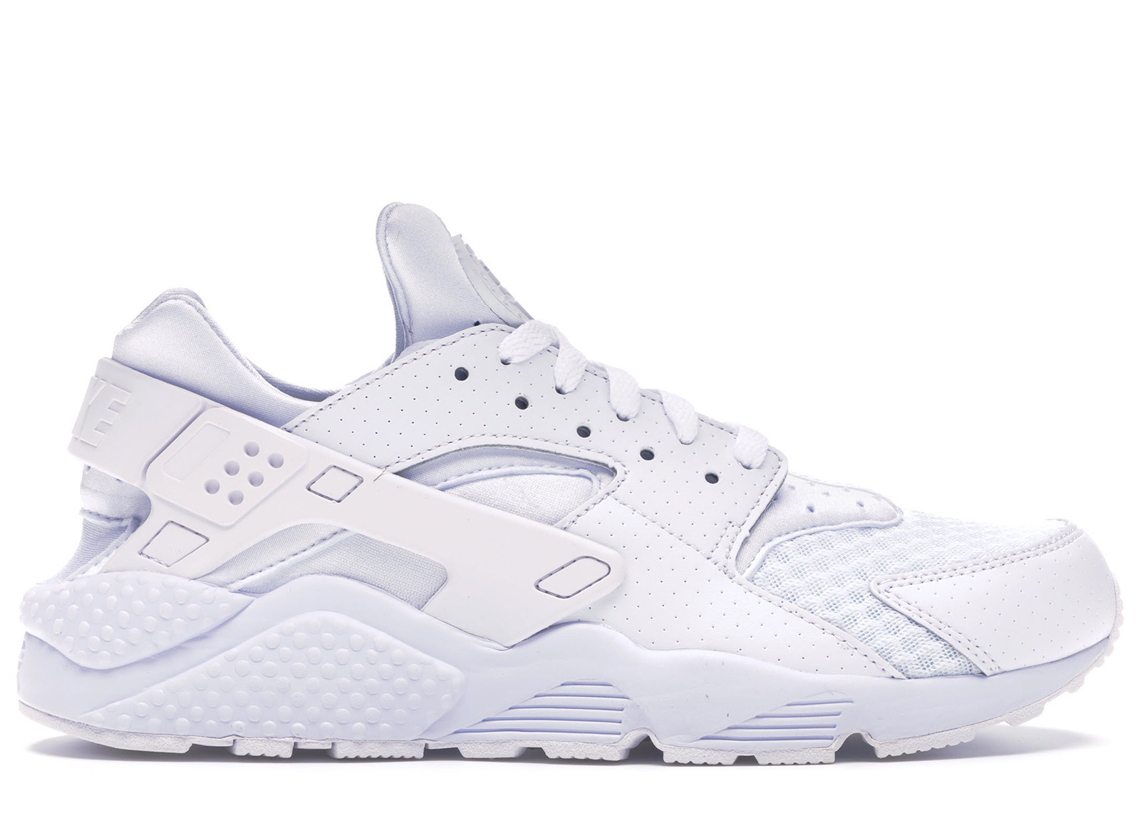 Men's Nike Air Huarache Platinum Sneakers in White/Pure Platnium | StockX