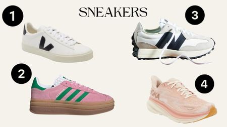 Sneakers perfect for spring!! Obsessed with those pink ones!!

#LTKstyletip #LTKSeasonal #LTKfindsunder100
