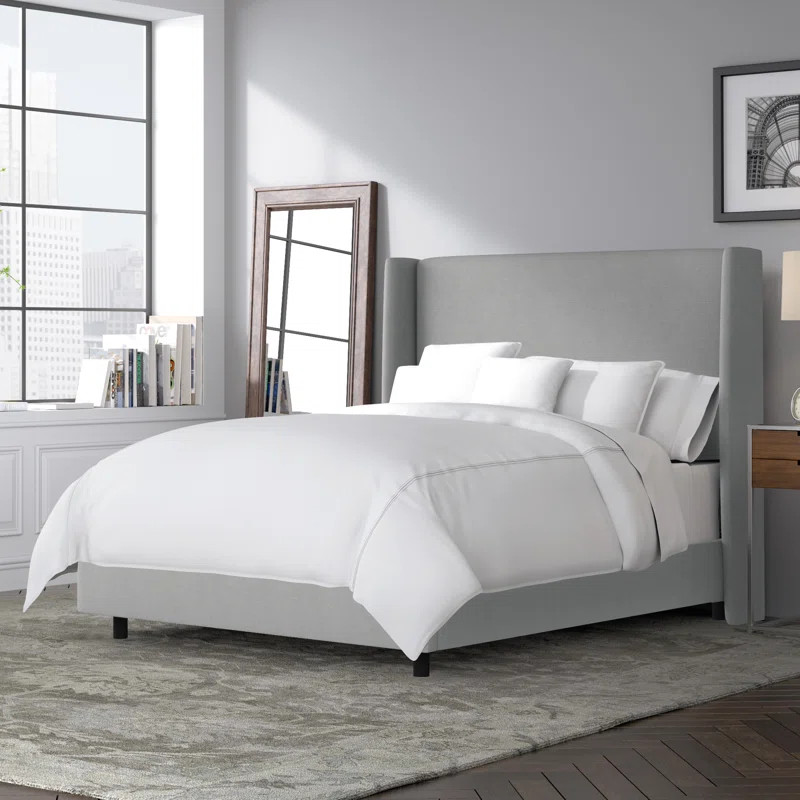 Milan Upholstered Panel Bed | Wayfair North America