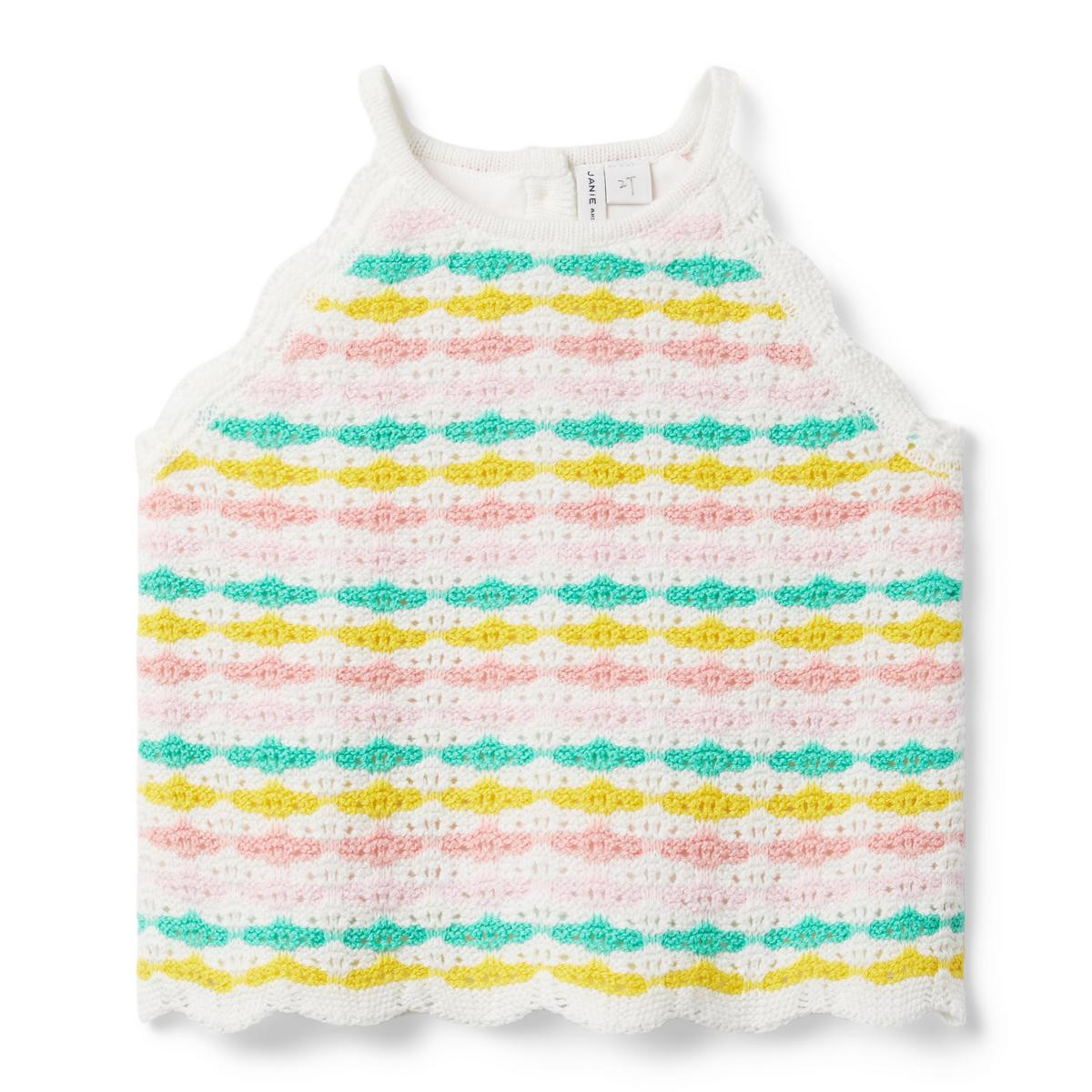 Striped Crochet Top | Janie and Jack