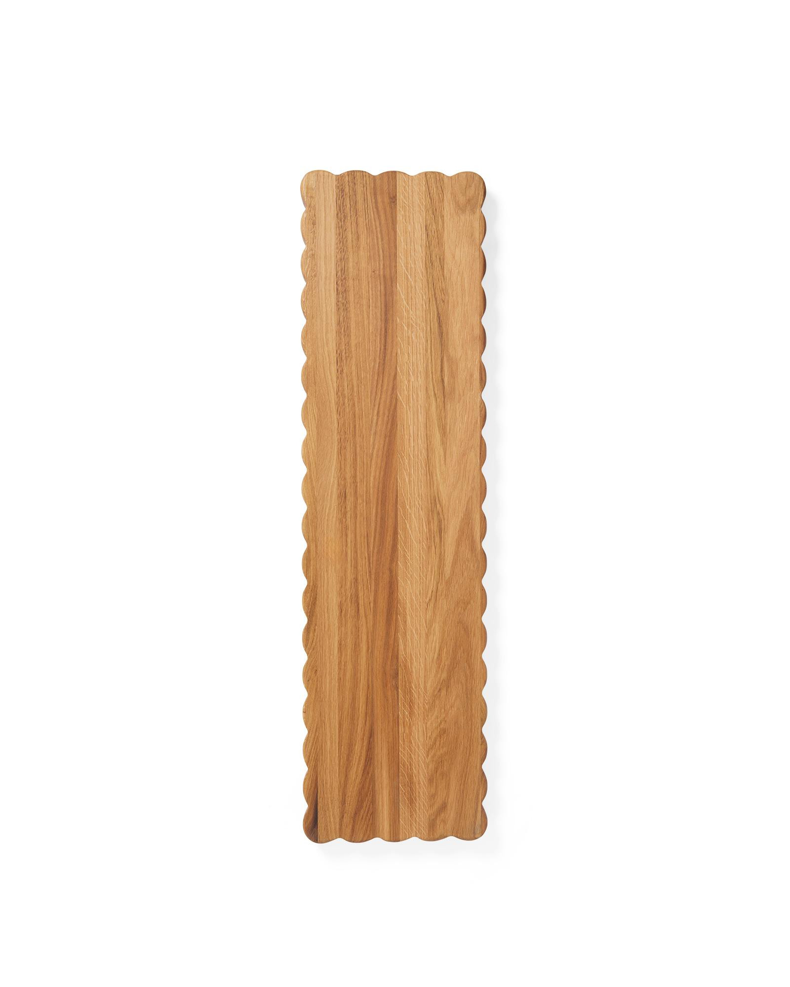 Scalloped Plank Serving Board | Serena and Lily
