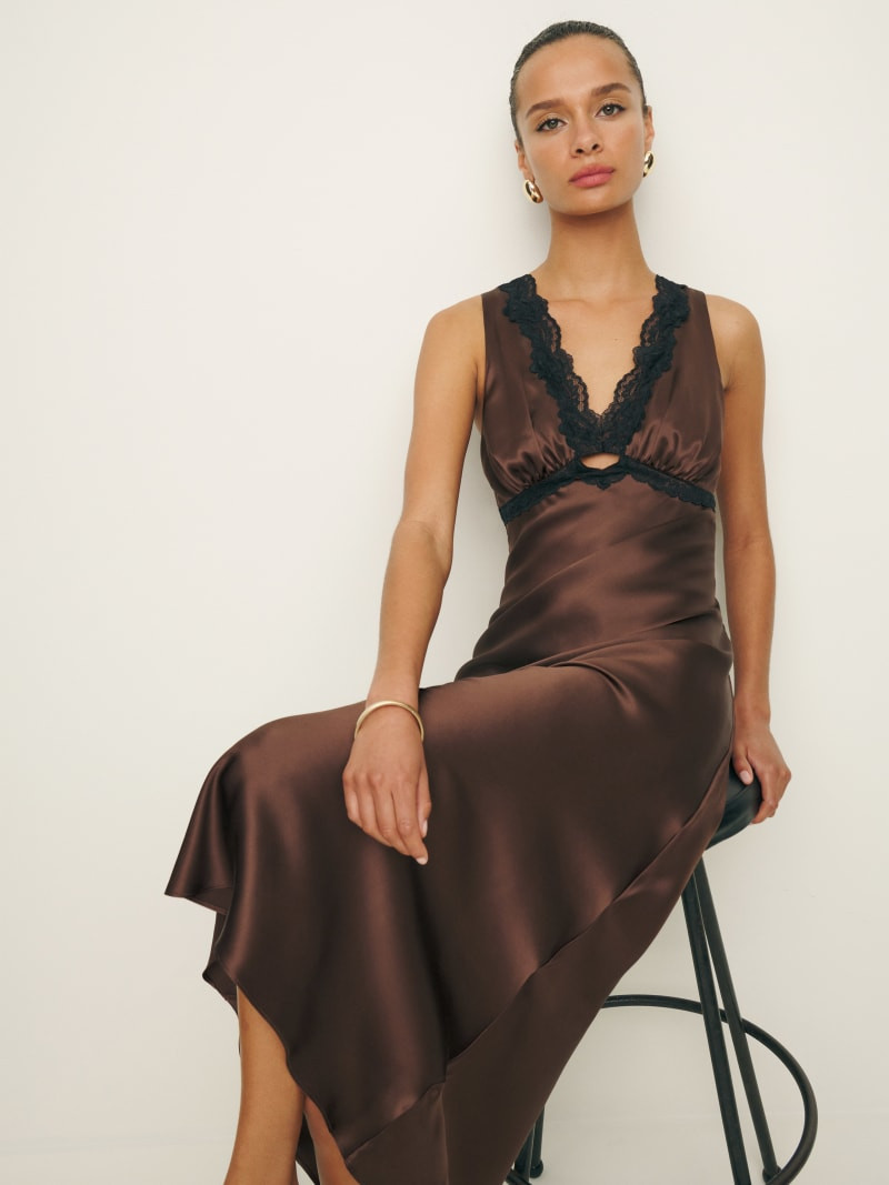 Aliceyn Silk Dress | Reformation (Global)