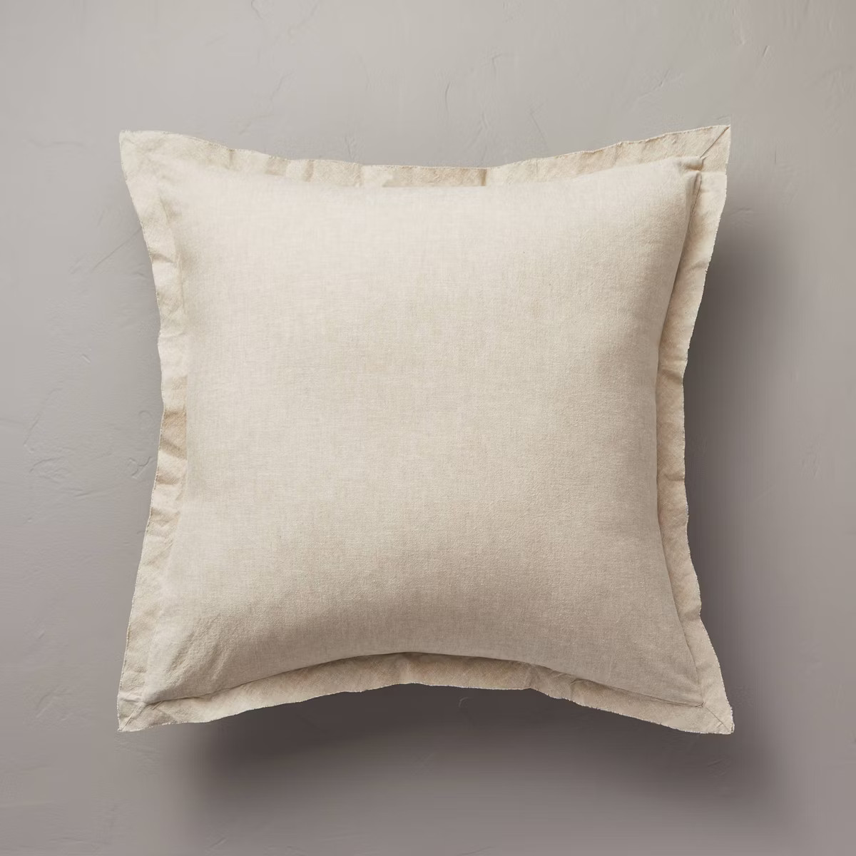 26"x26" Linen Blend Euro Bed Pillow - Hearth & Hand­™ with Magnolia | Target