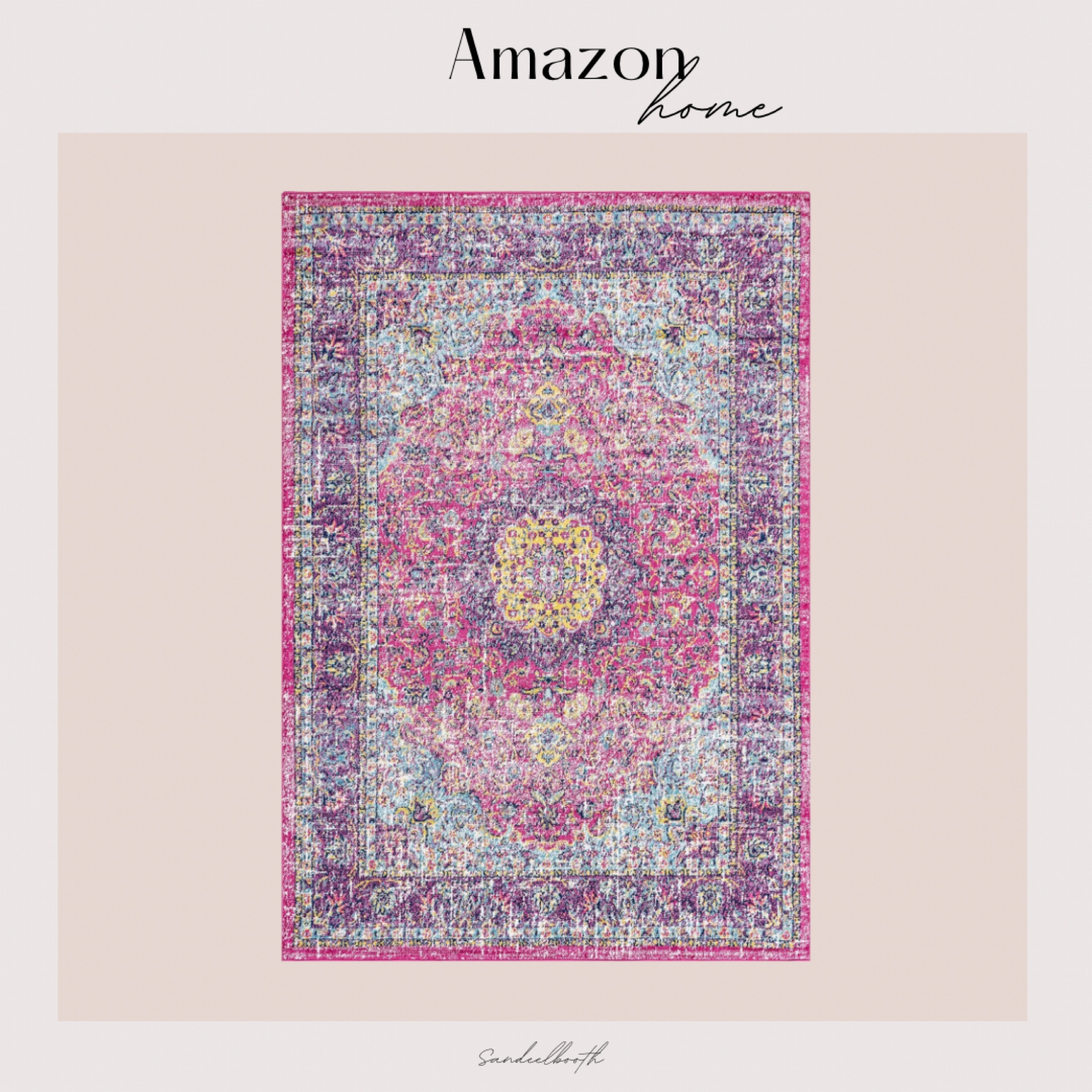 Such a beautiful 5x7 rug for a great price! 

#LTKStyleTip #LTKHome #LTKFindsUnder100