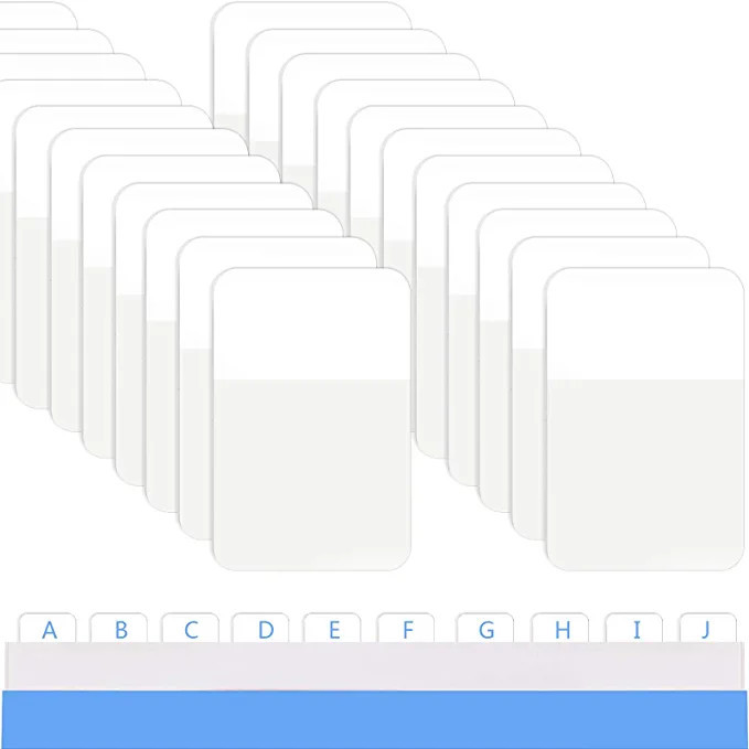 Amazon.com : Sticky Index Tabs Page Marker Pop-up Page Flags Sticky Notes Tabs 1.6 x 1 Inch, Whit... | Amazon (US)