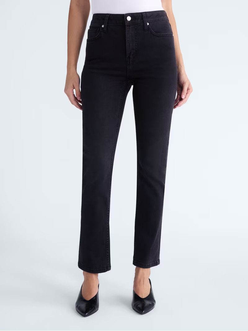 Scoop Women\u2019s High Rise Pencil Jeans, 30'' Inseam, Sizes 0-20 | Walmart (US)
