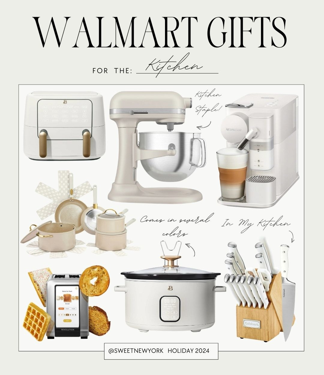 Walmart Holiday Gift Guide! Gifts for the Kitchen, walmart finds, kitchen gadgets, gifts for the foodie, gifts for the cook, cooking gadgets, christmas gift ideas, gifts for her, coffee lover, gifts for the chef, gift guide for home, gifts for the family 

 

#LTKGiftGuide #LTKHoliday #LTKHome