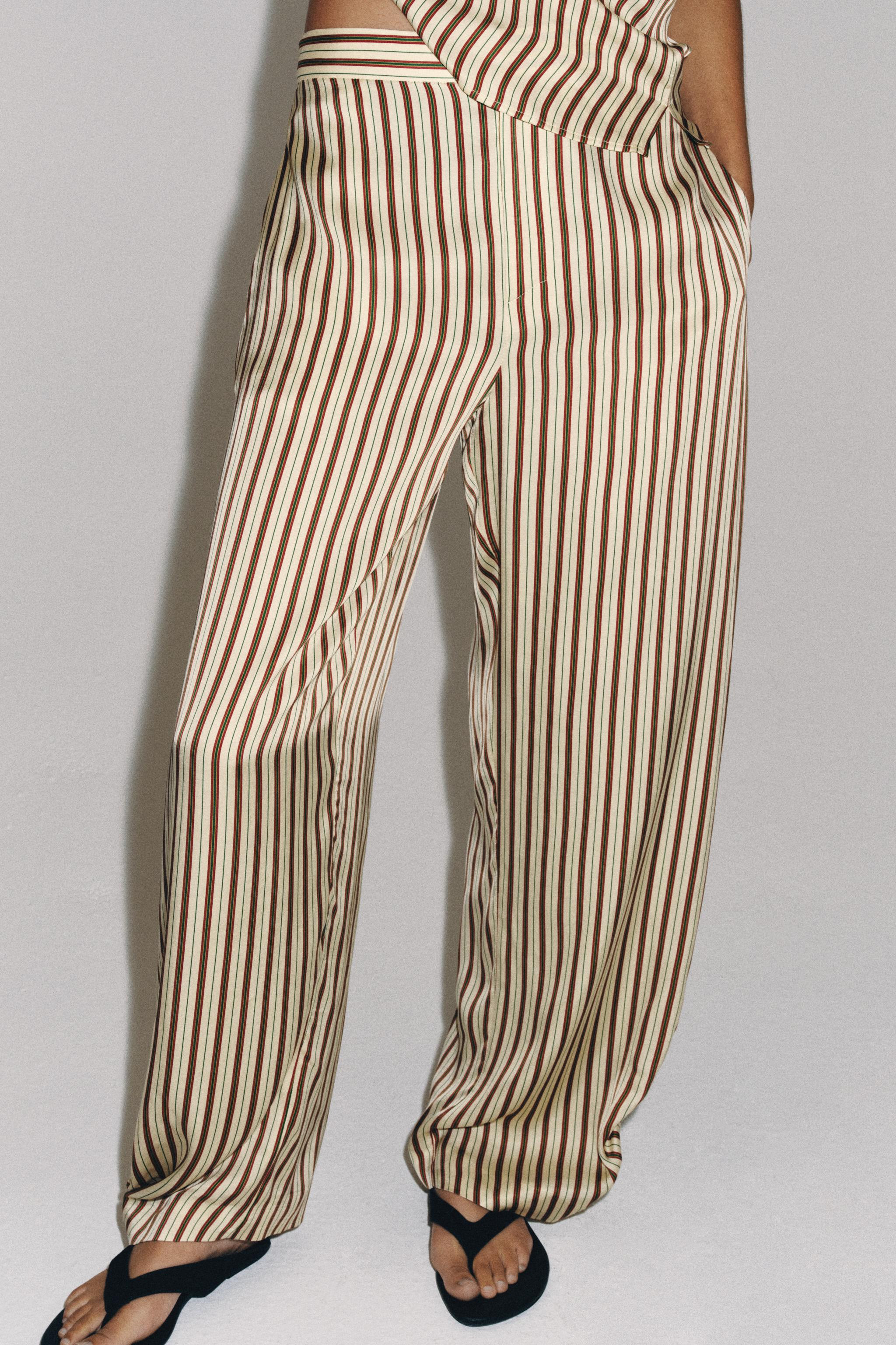 BALLOON-HOSE MIT STREIFEN ZW COLLECTION | Zara DE
