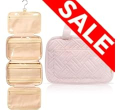 Fashionable Hanging Travel Toiletry Bag for Women and Men, Foldable Hygiene Bag, Bathroom, and Showe | Amazon (CA)