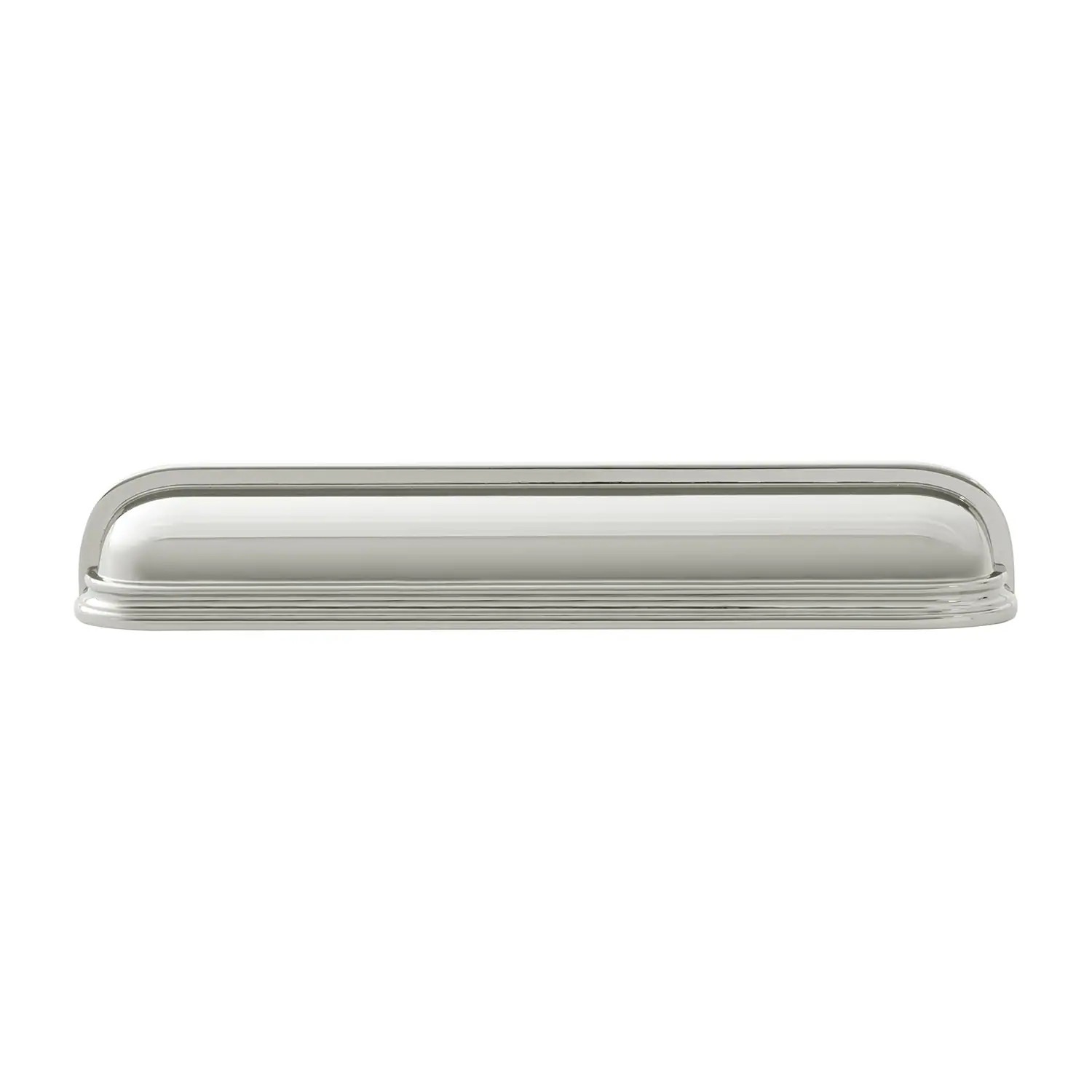 Belwith Keeler Berkshire 5-1/16-in or 6-5/16-in , 128mm or 160mm Center to Center Polished Nickel Dual Mount Oval Cup Drawer Pull one_size | Lowe's
