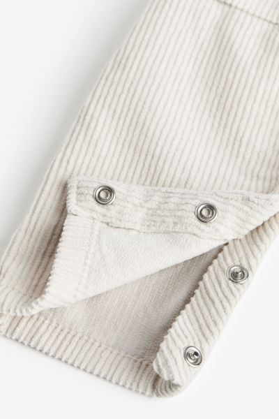 Corduroy Overalls - Light taupe - Kids | H&M US | H&M (US + CA)