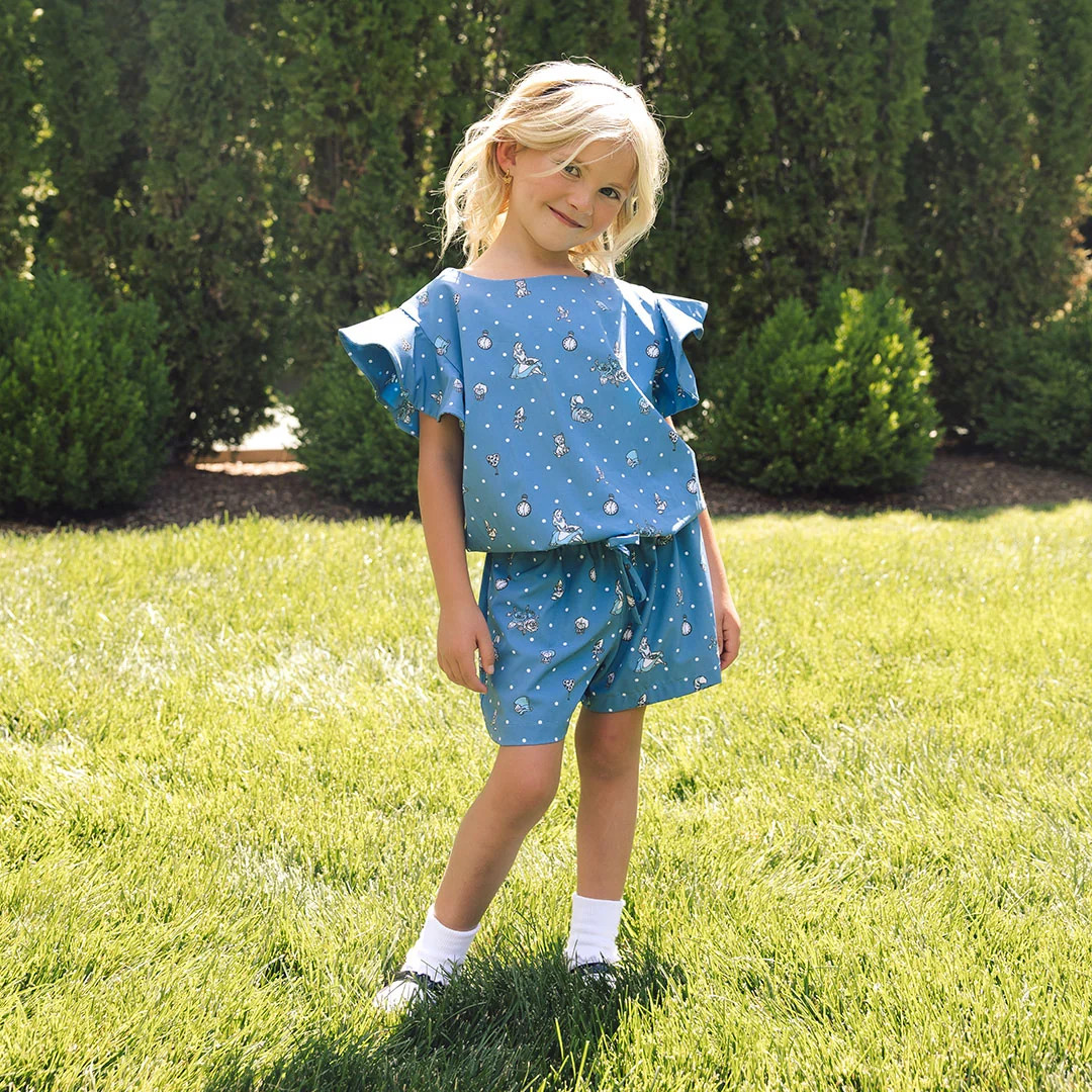 Mini Disney 9 to 9 Romper, Alice Dot | Albion Fit