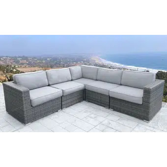 Nolen Patio Sectional with Cushions | Wayfair North America