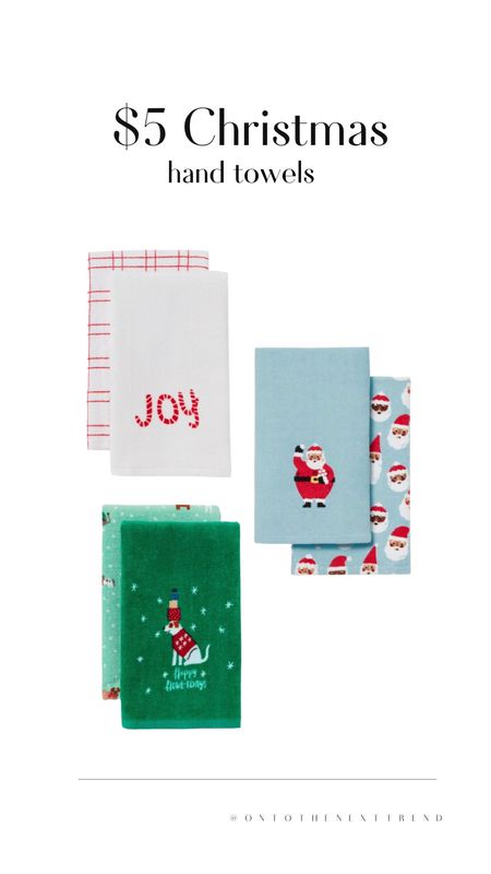 $5 Christmas Hand Towels 

#LTKCyberWeek #LTKfindsunder50 #LTKHoliday