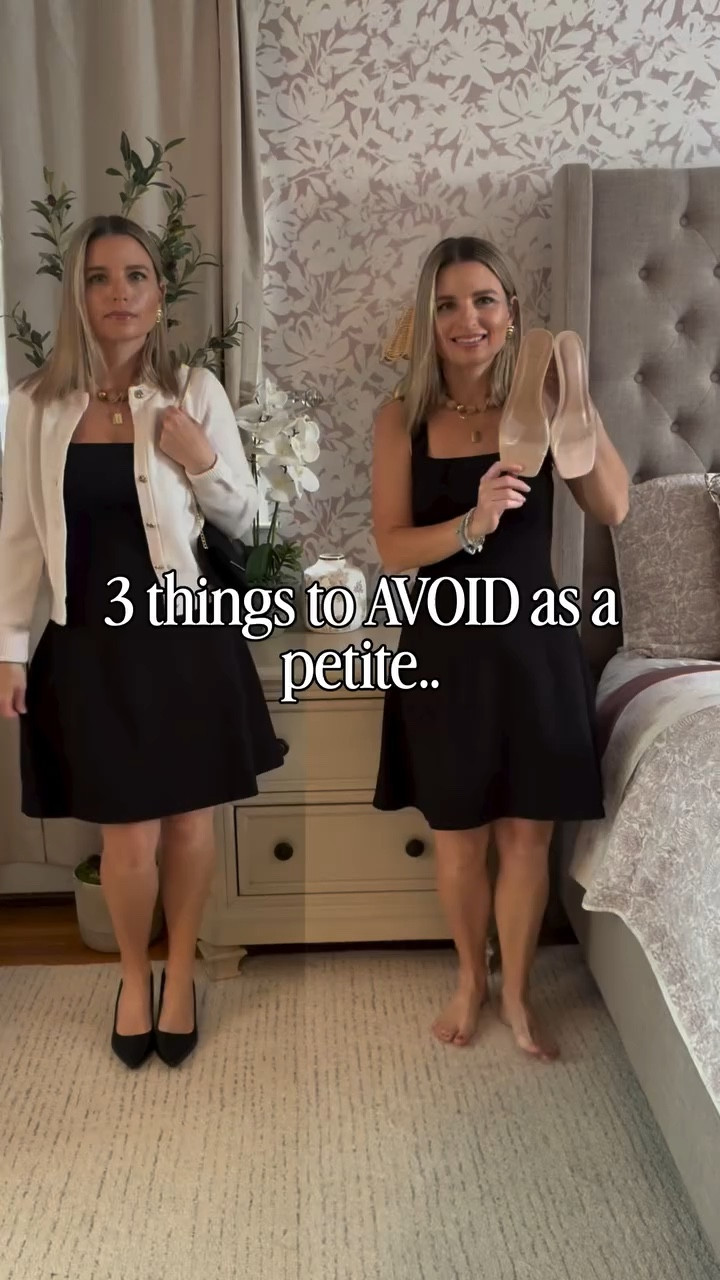 Comment PETITE for a 🔗! 🖤 🤍 

*wearing size XS

#petitestyle #petitehacks #petitetips #styling #styletips styleinspo stylehacks outfitinspo ootd springtime summertime petitefriendly petitedress dress specialoccasion black dress