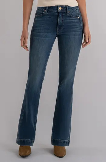 Natalie Side Panel High Rise Bootcut Jeans | Nordstrom